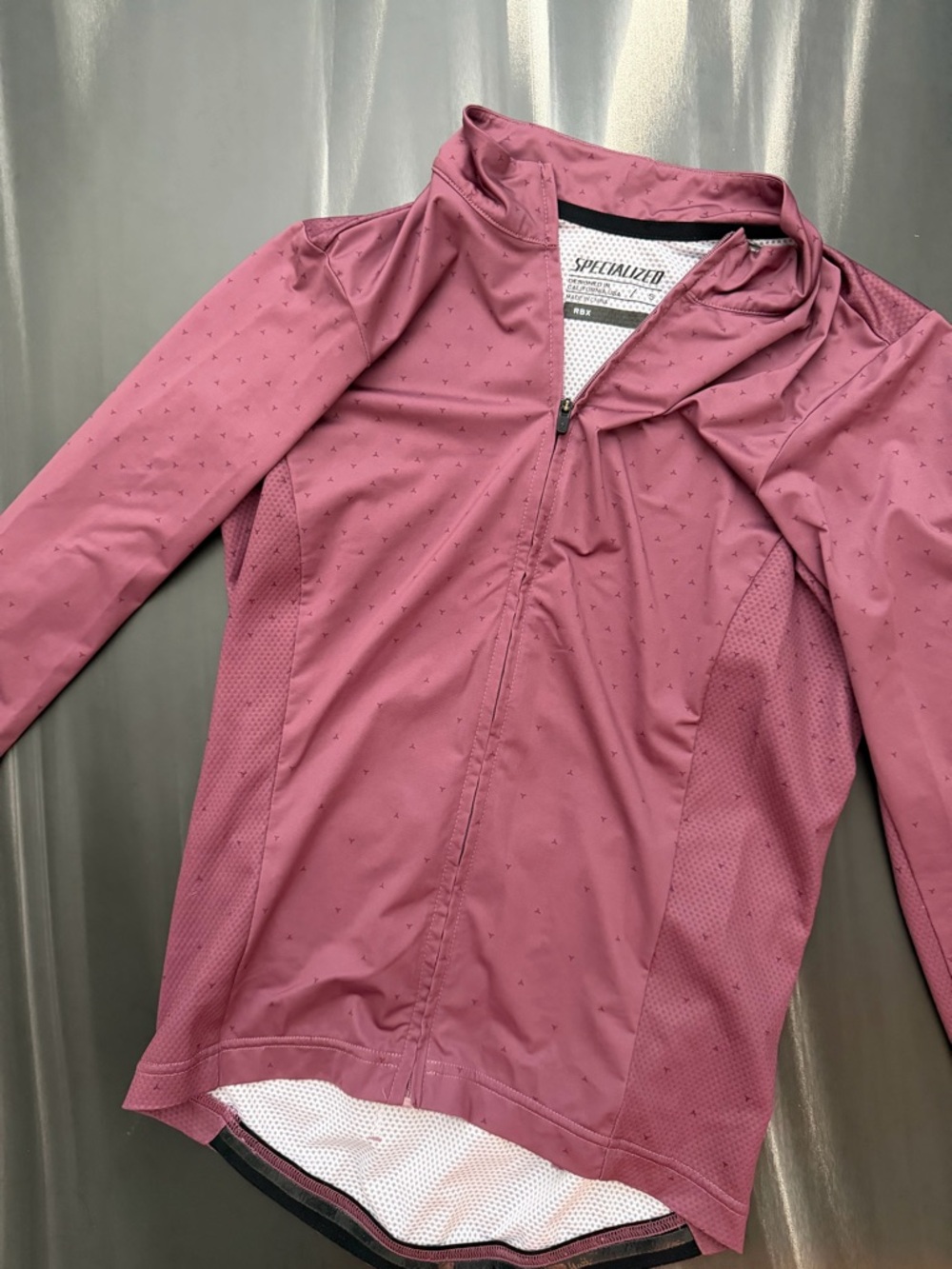 Specialized Women's Long Sleeve Cycling Jacket — Dusty Rose Size XS